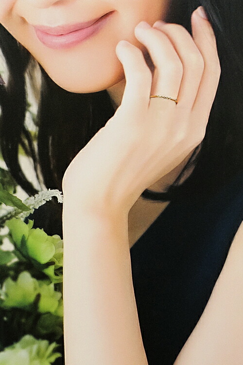 楽天市場】☆1/16 アガット ダイヤモンド リング 0.05ct K18PG