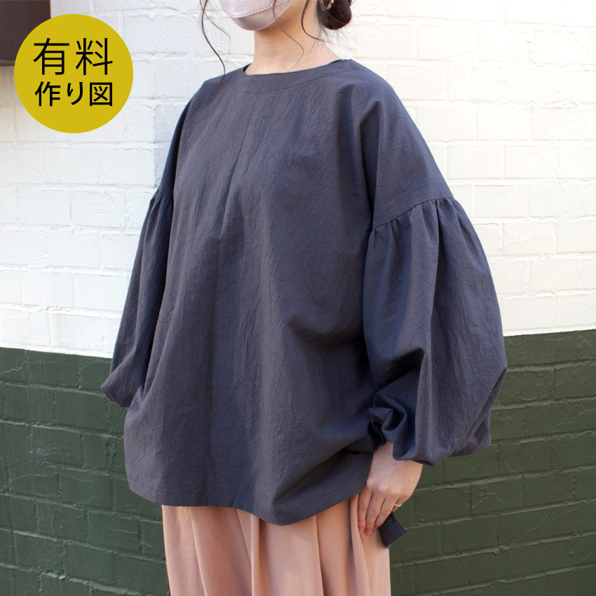 楽天市場】作り図 バルーンチュニック｜レシピ パターン トーカイ