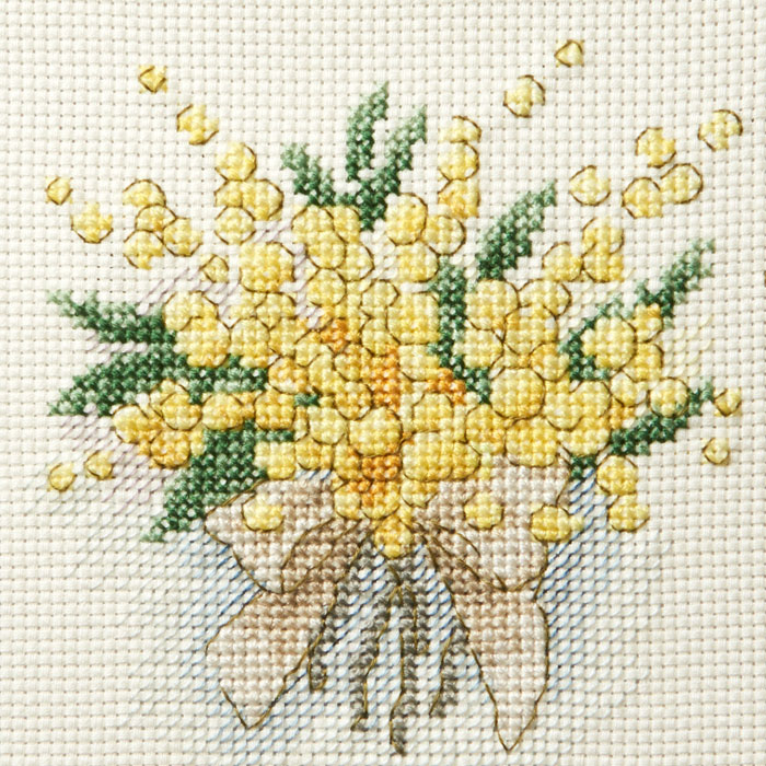 楽天市場】戸塚刺繍キット花の色クロスステッチ | 戸塚刺しゅう 刺繍