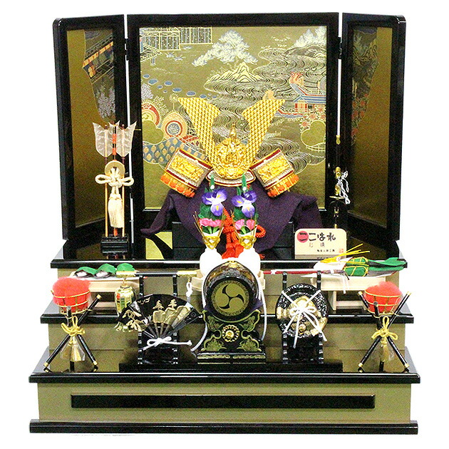 楽天市場】五月人形 5月人形 兜 平飾り 三段 新作 秀光 限定品 特選