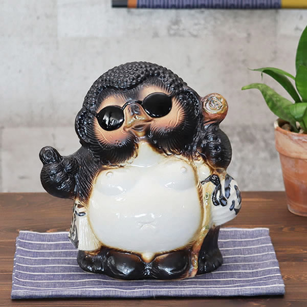 楽天市場】【38時間限定20%OFFクーポン配布中】信楽焼 ヤンキー狸