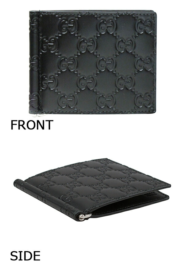 楽天市場】新品 グッチ GUCCI 二つ折り財布/マネークリップ メンズ