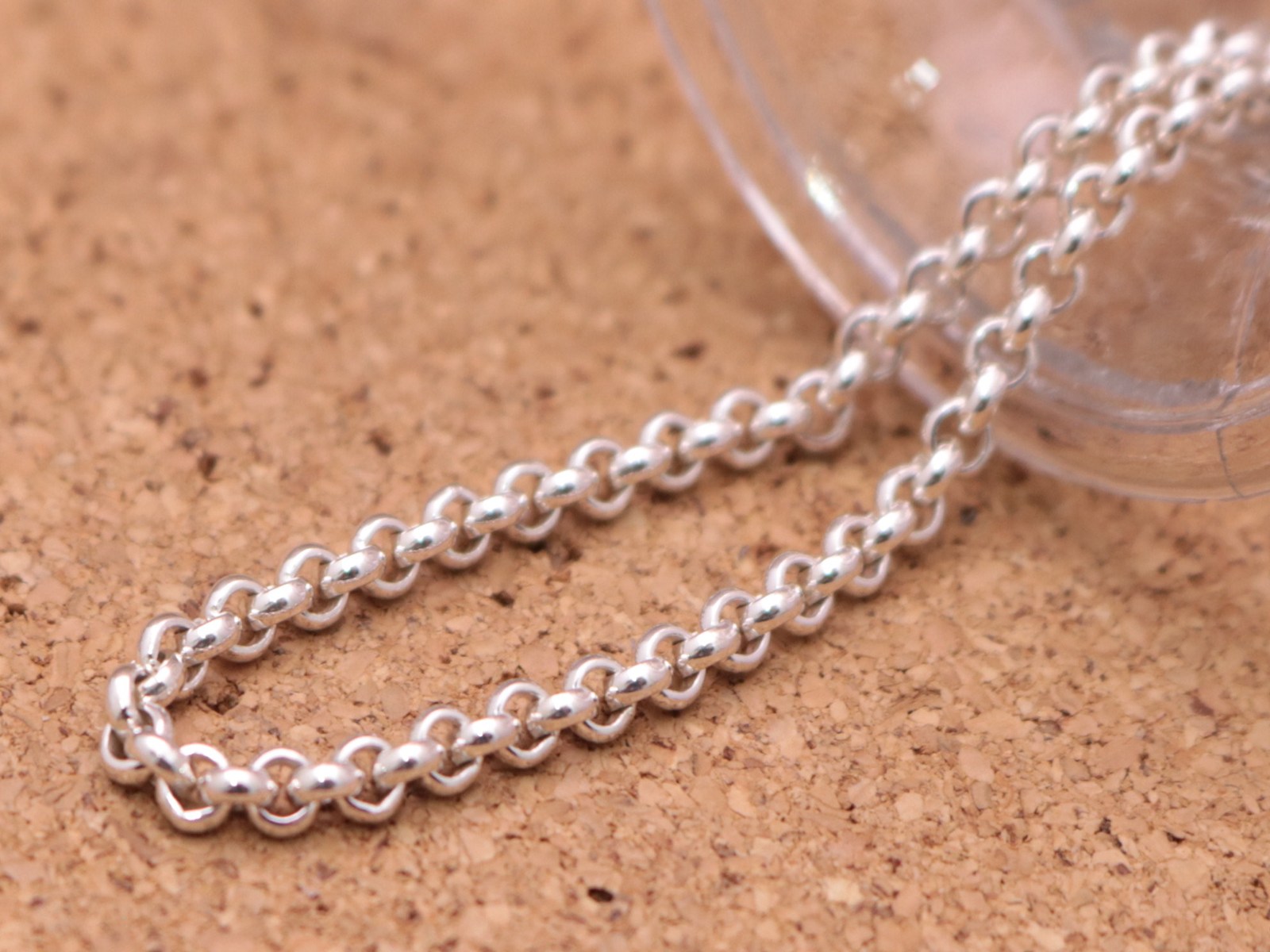 silver501 ロールチェーン　50cm 楽天市場】ロールチェーン 2.5mm幅 50cm(RL60-50) : インディアン