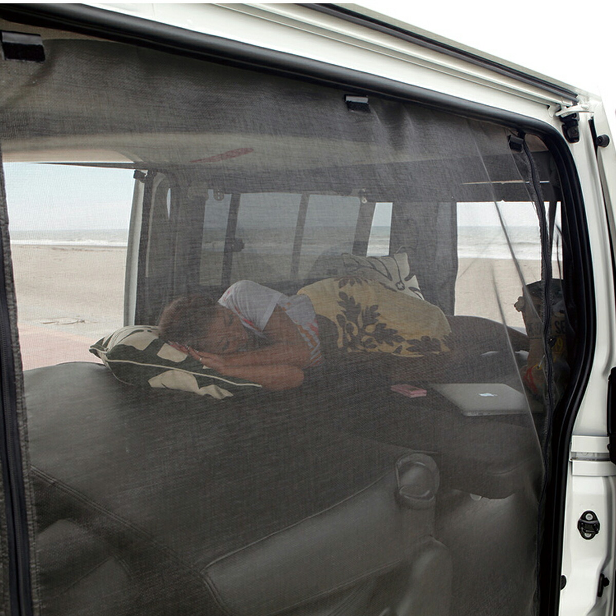 楽天市場】ユーアイビークル ハイエース 200系 虫除け 防虫ネット 一台