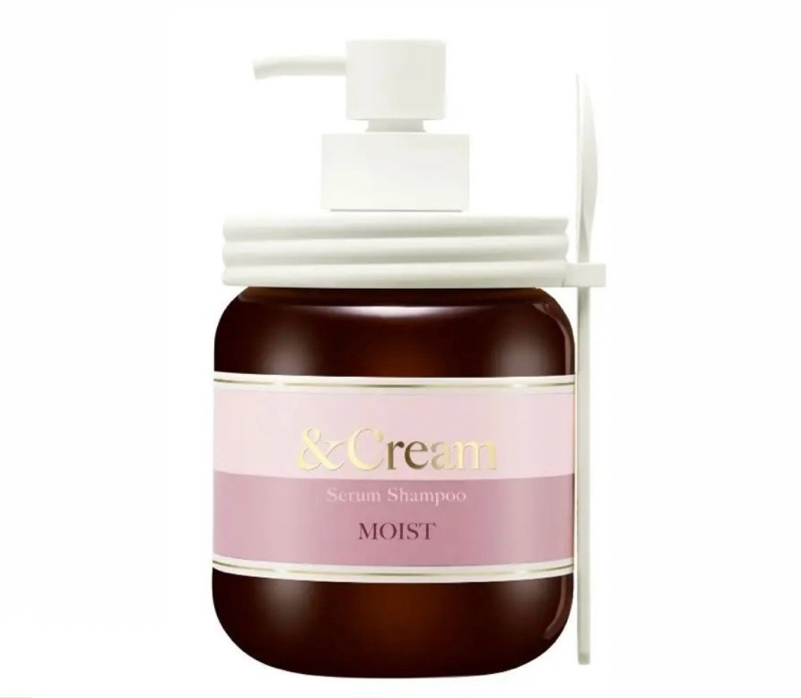 楽天市場】セット ＆Cream セラムシャンプー モイスト 本体1本(450g