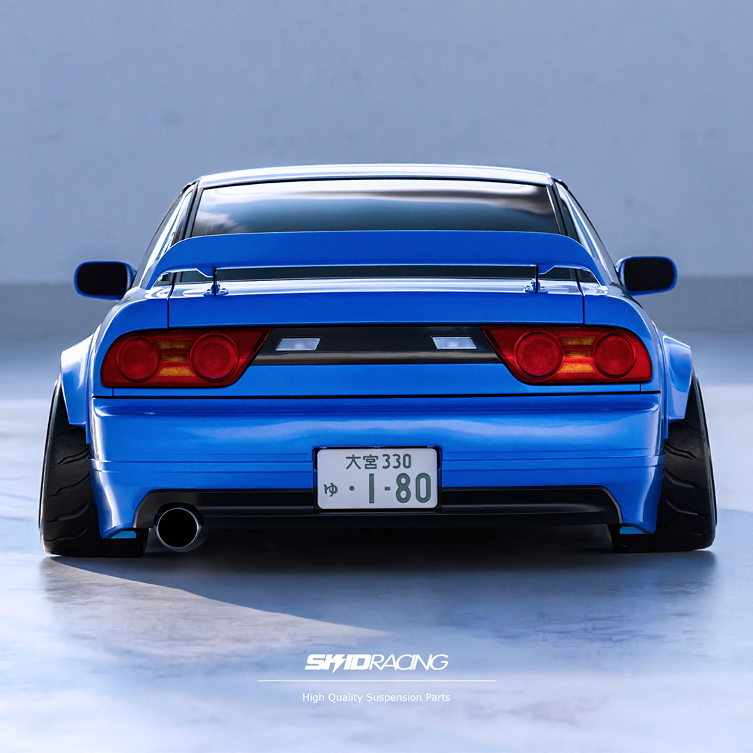 楽天市場】180sx リア スポイラー ウィング ダックテール スキッド