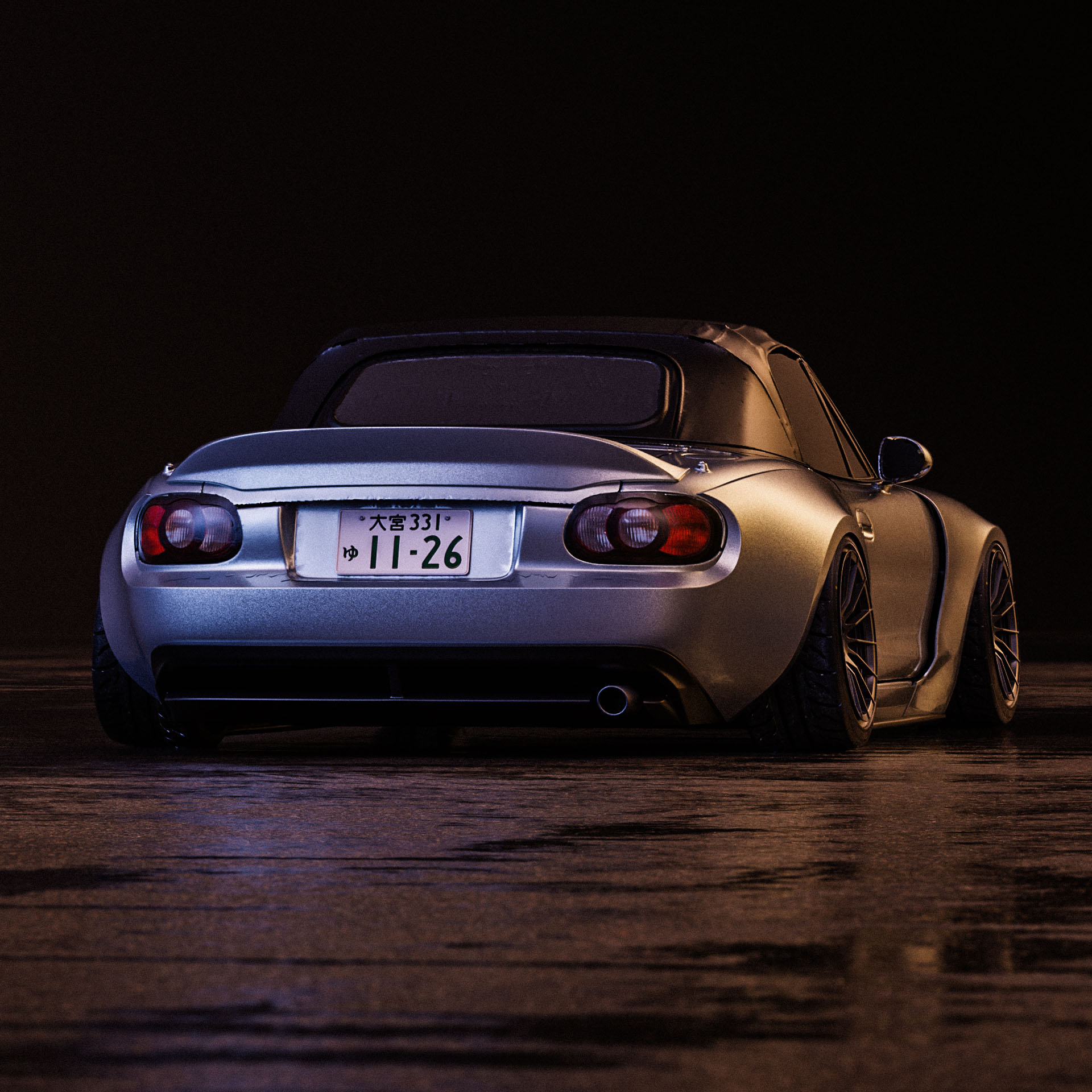 楽天市場】NB ロードスター リア ダックテール スキッドレーシング