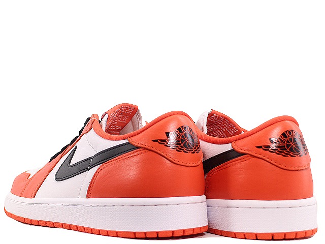 楽天市場】NIKE AIR JORDAN 1 RETRO LOW OG ORANGE/BLACK-WHITE CZ0790