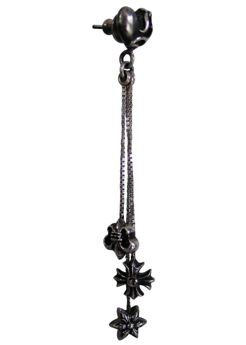 楽天市場】CHROME HEARTS JOJO EARRING (SINGLE) LEFT SIDE クロム
