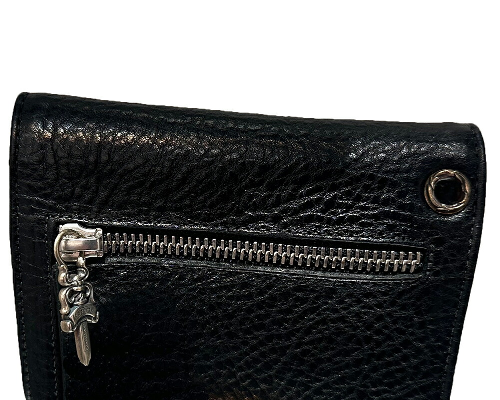楽天市場】CHROME HEARTS MINI WAVE WALLET CROSS BUTTON クロムハーツ