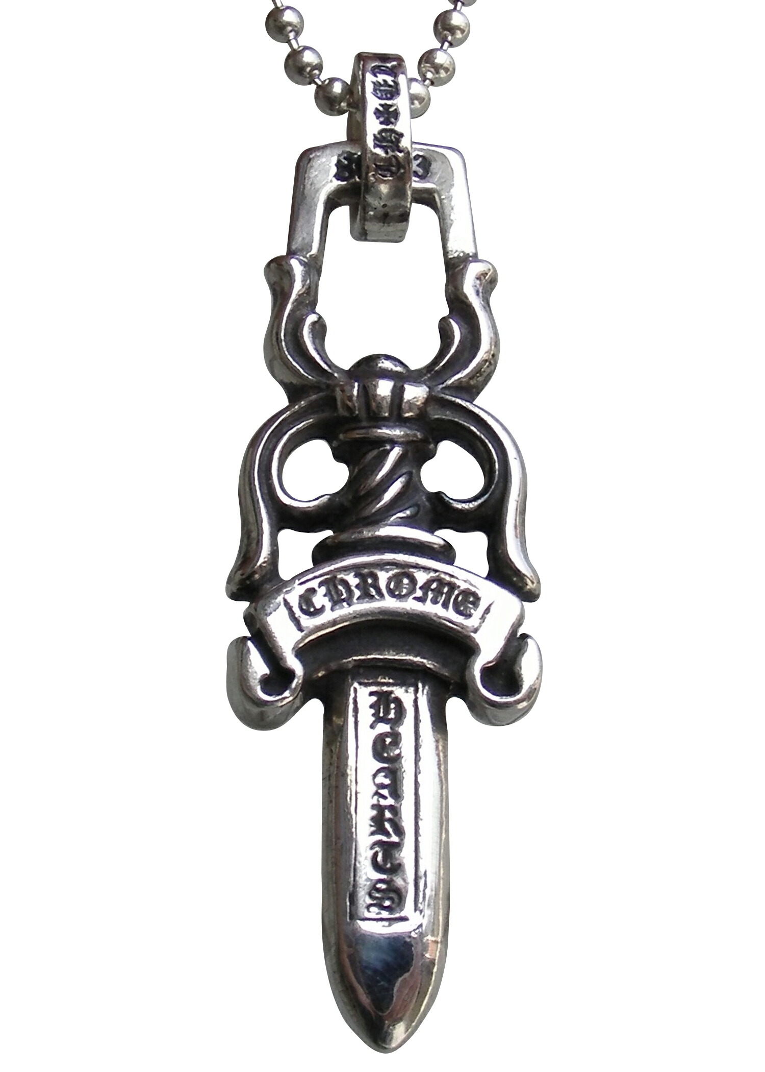 楽天市場】CHROME HEARTS LG DAGGER PENDANT 89/03 Sterling Silver
