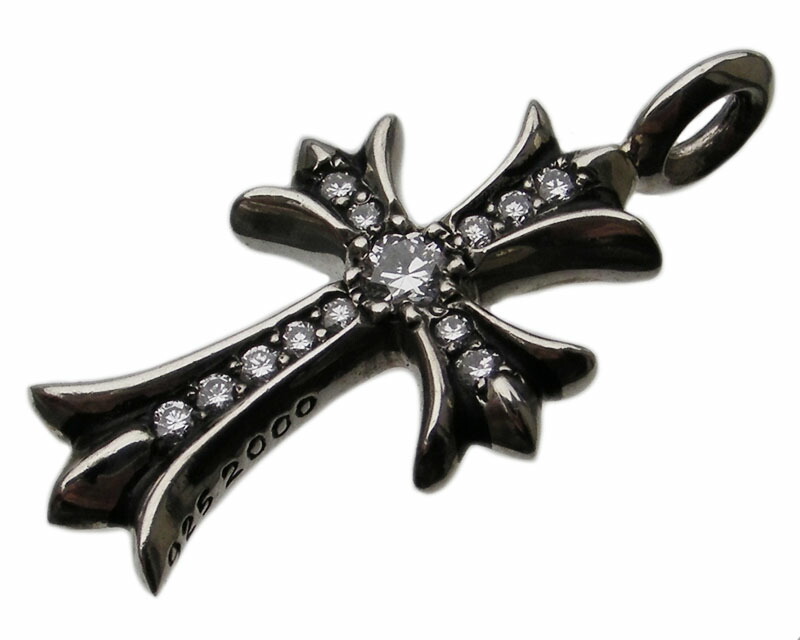 楽天市場】CHROME HEARTS TINY FAT CROSS PENDANT クロムハーツ