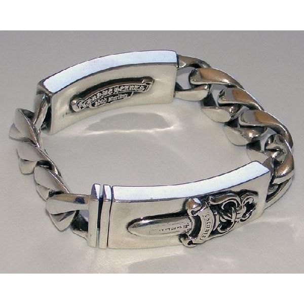 楽天市場】クロムハーツ ダブルID ブレスレット フローラルクロス