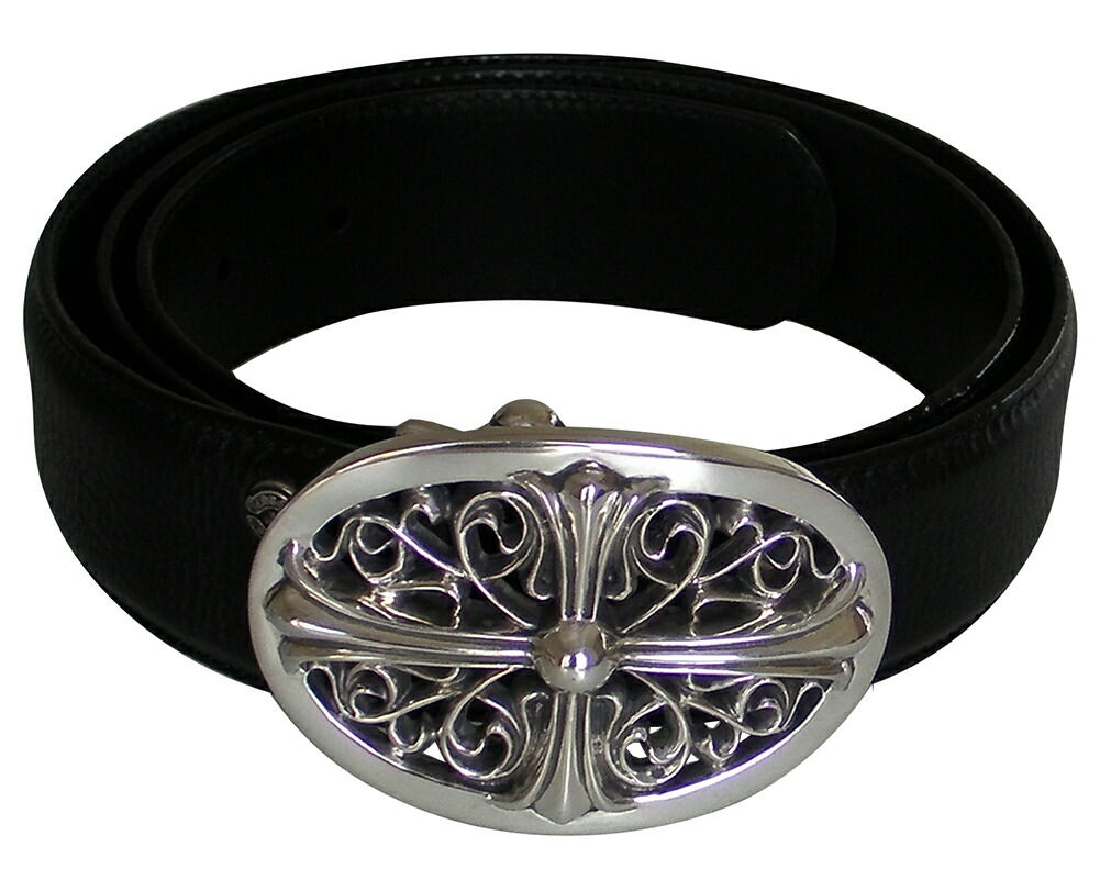 楽天市場】CHROME HEARTS CLASSIC OVAL CROSS BELT BUCKLE クロム
