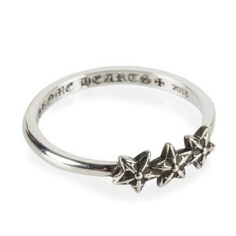 楽天市場】CHROME HEARTS BUBBLEGUM 3 STAR RING クロムハーツ