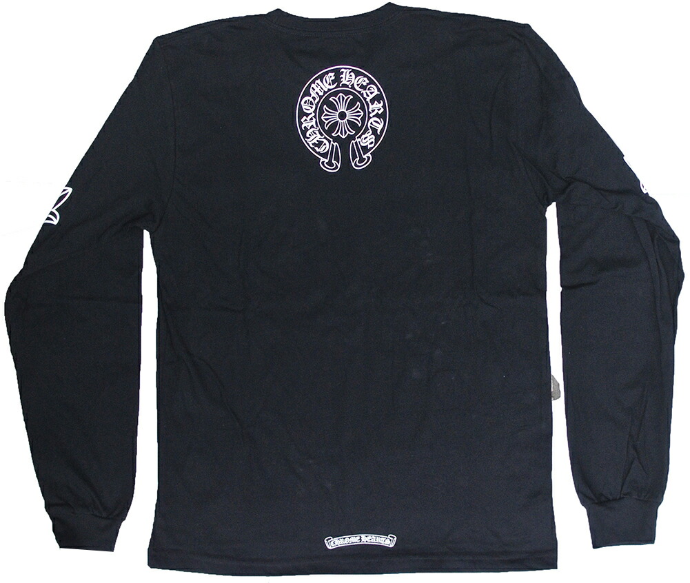 楽天市場】CHROME HEARTS FLORAL CROSS LONG SLEEVE T-SHIRT クロム