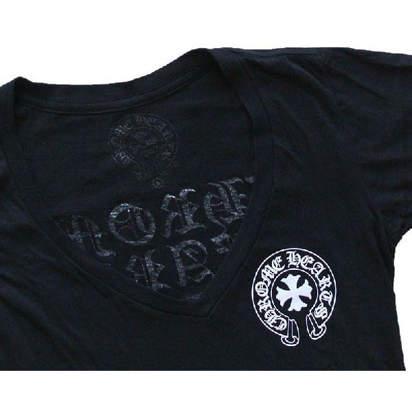 楽天市場】CHROME HEARTS LADIES HALF SLEEVE T-SHIRT V NECK クロム