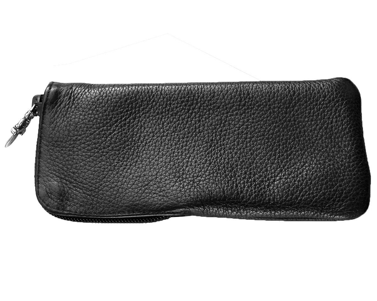 楽天市場】CHROME HEARTS EYEGLASS CASE POUCH BAG W/DAGGER ZIPPER