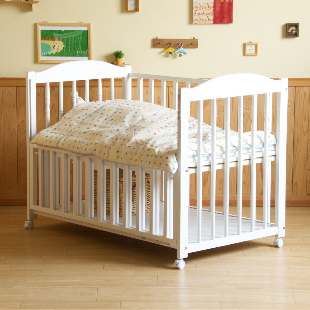 楽天市場】日本製 ベビーベッド 「エリーゼ【B品／アウトレット