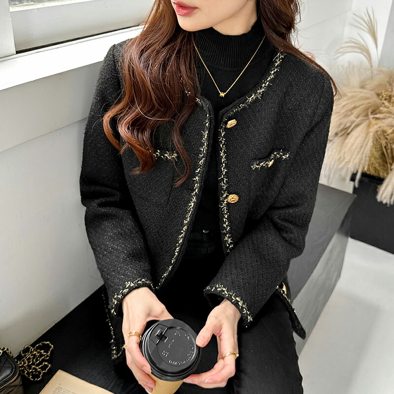 楽天市場】【スーパーセール限定！半額】 ツイードジャケット ツイード