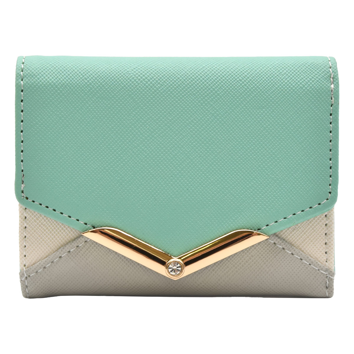 楽天市場】財布 レディース ミニ V字 ミニマム 財布 レディース 二