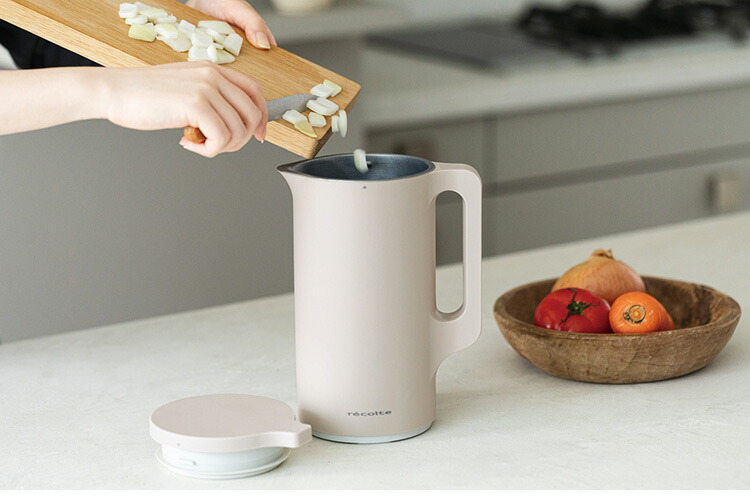 楽天市場】【2点特典付】recolte 自動調理ポット 600ml （スープ