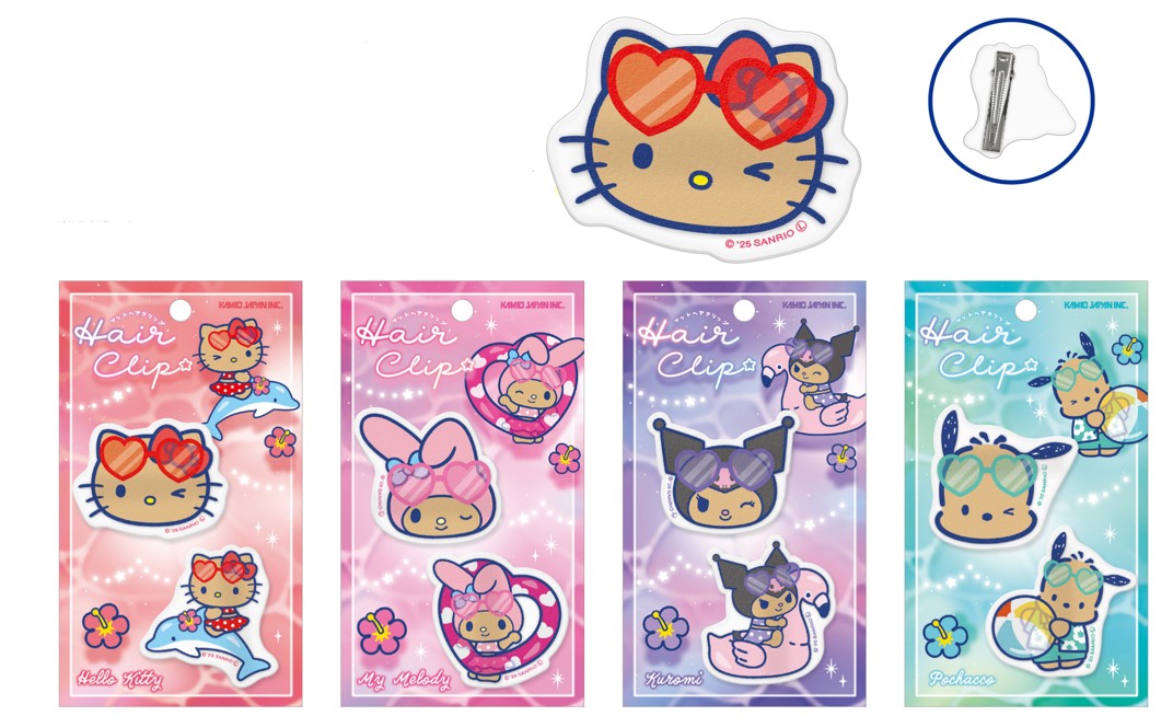 楽天市場】マッドヘアクリップ サンリオキャラクターズ ヘアクリップ