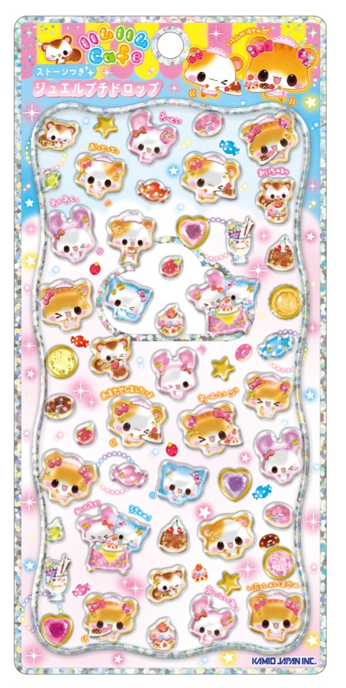 楽天市場】ジュエルプチドロップステッカー kmo_227688_227693
