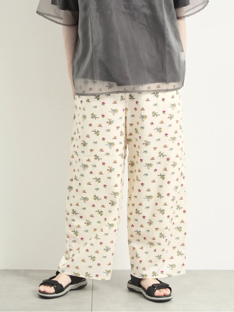 楽天市場】【SALE／53%OFF】花柄プリントイージーパンツ SM2 サマンサ