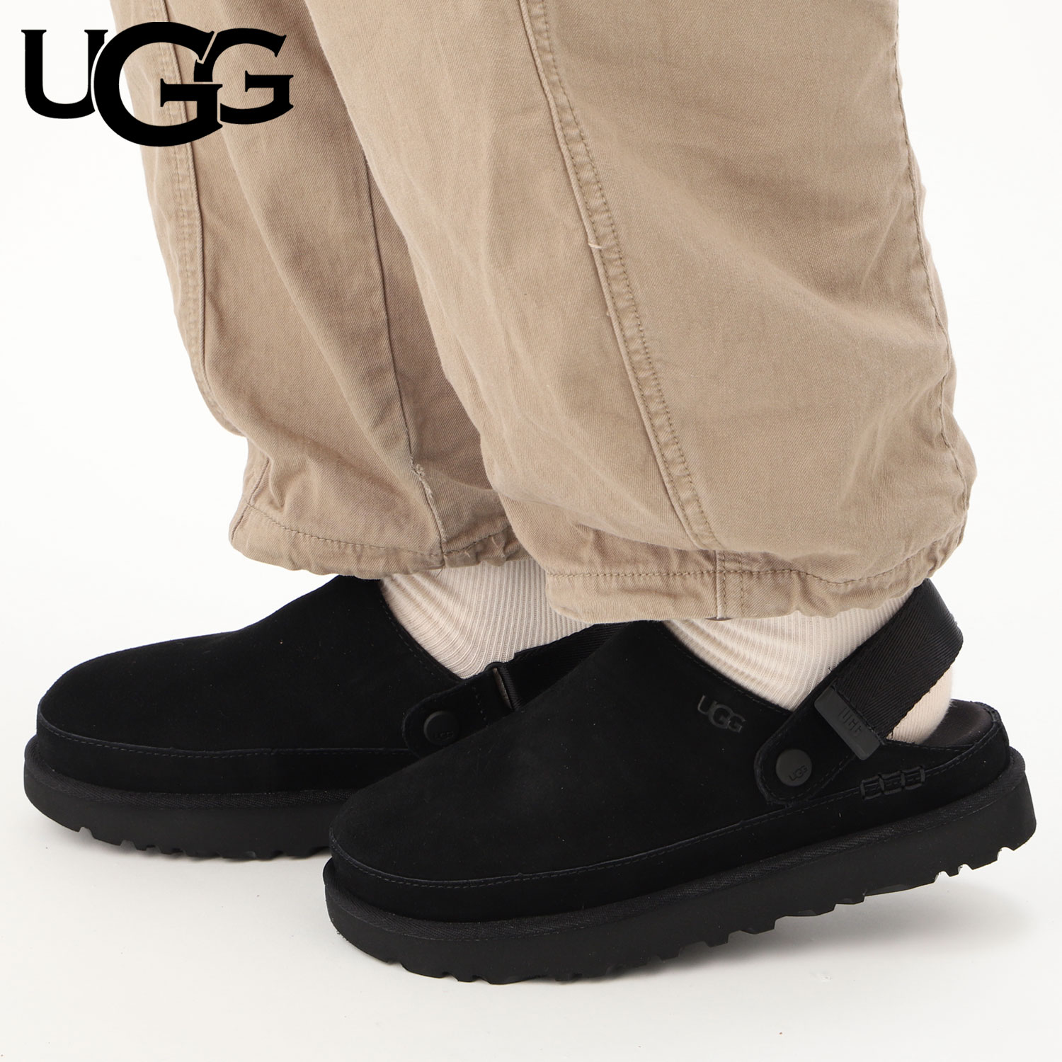 大晦日限定】UGG ブラック GOLDENCOAST CLOG サンダル 大晦日限定】UGG