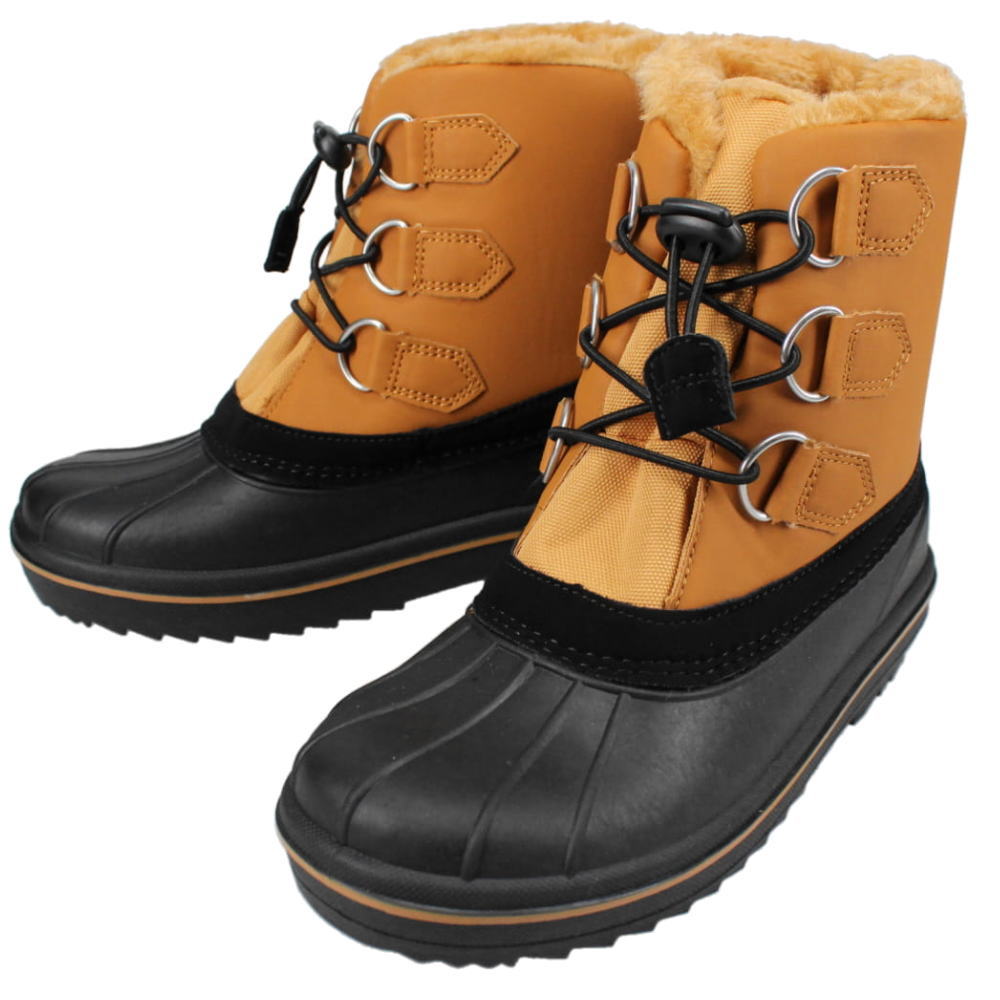 楽天市場】モズ moz ウィンターブーツ MZ-7214 キャメル CAMEL 18-25cm