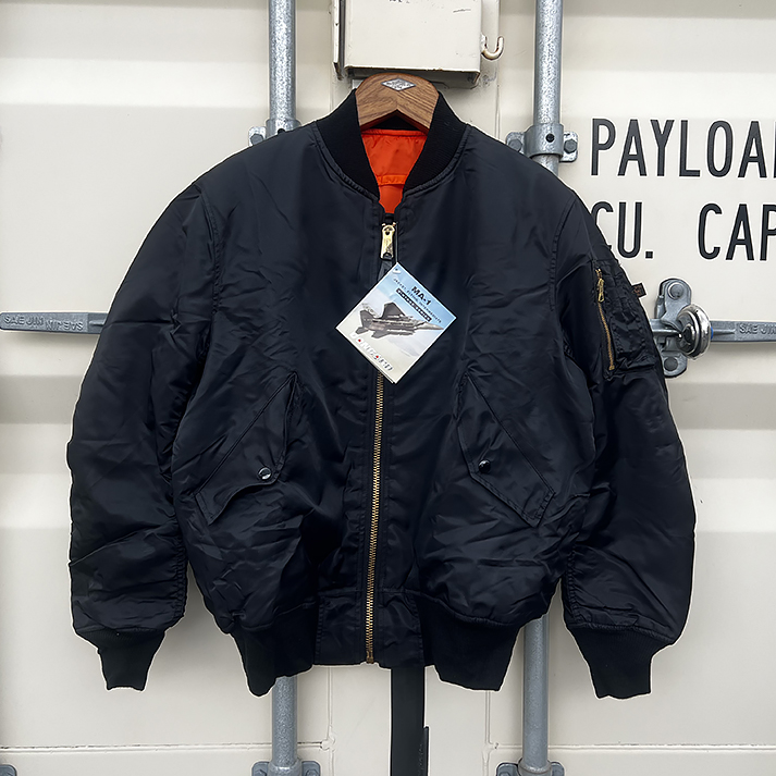 楽天市場】DEAD STOCK 90s CONCORD By ALPHA INDUSTRIES MA-1 FLIGHT