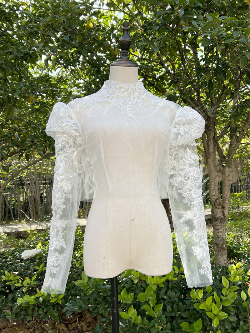 楽天市場】ドレスアレンジ ウェディングボレロ パーティーボレロ