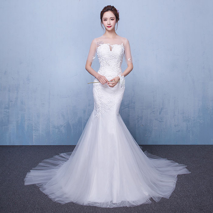 楽天市場】マーメイドドレス マーメイドラインドレス ウエディング