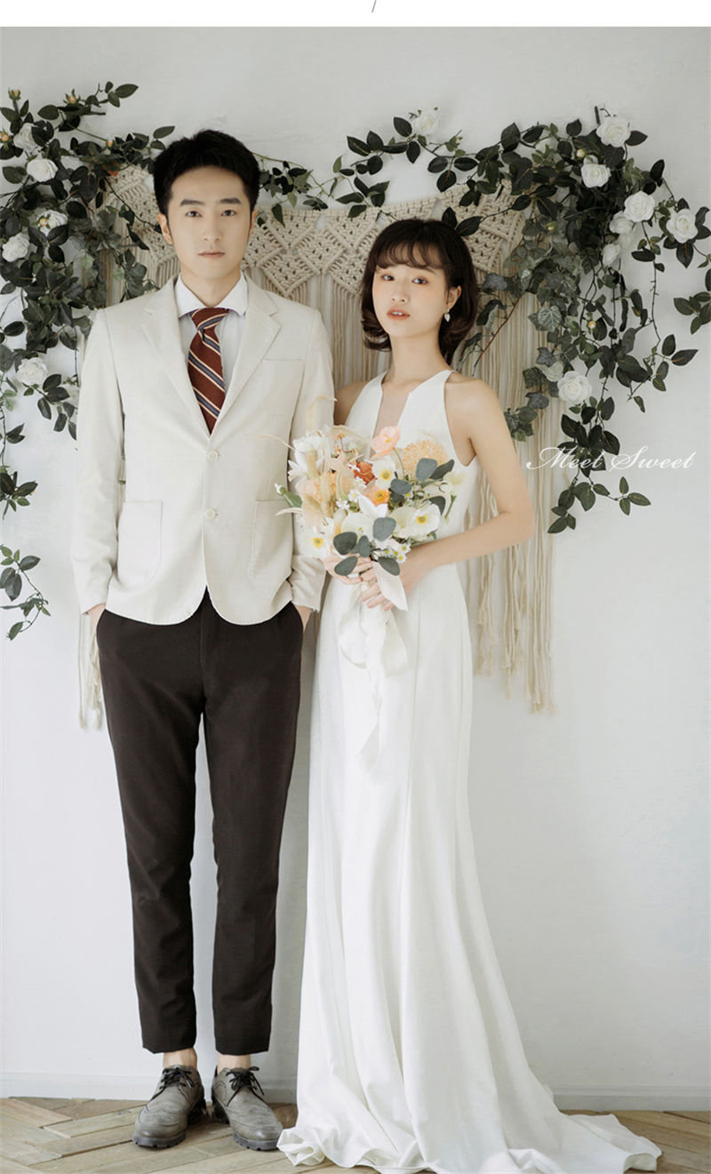 楽天市場】ウエディングドレス 二次会ドレス 花嫁 前撮り 背中開き