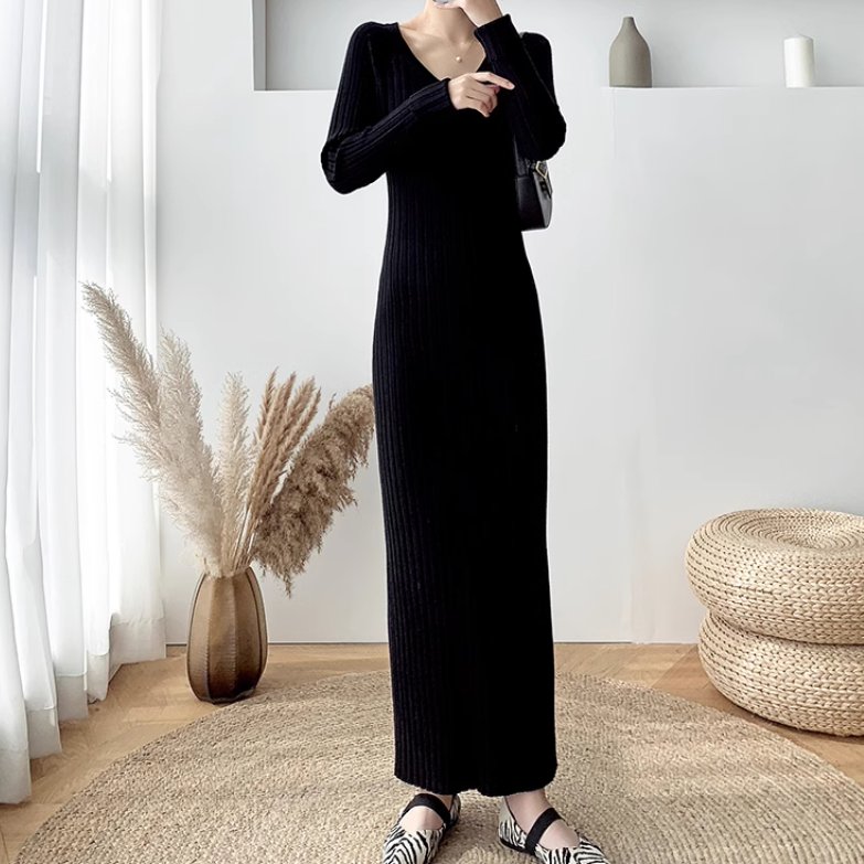 楽天市場】スカート ワンピース ニット セーター プルオーバー ドレス