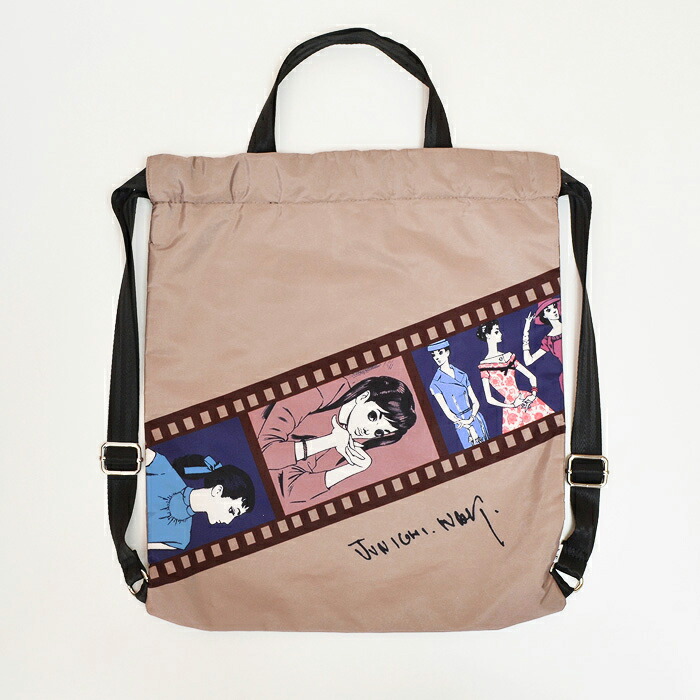 中原淳一♥トートバッグ♥ハンドメイド 中原淳一×ヨークス》 トートバッグ ブルー | 中原淳一ショップそれいゆ