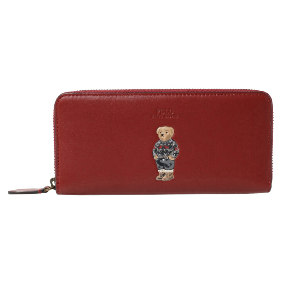 楽天市場】ポロ ラルフローレン 長財布 ポロベア 427849315001 レッド