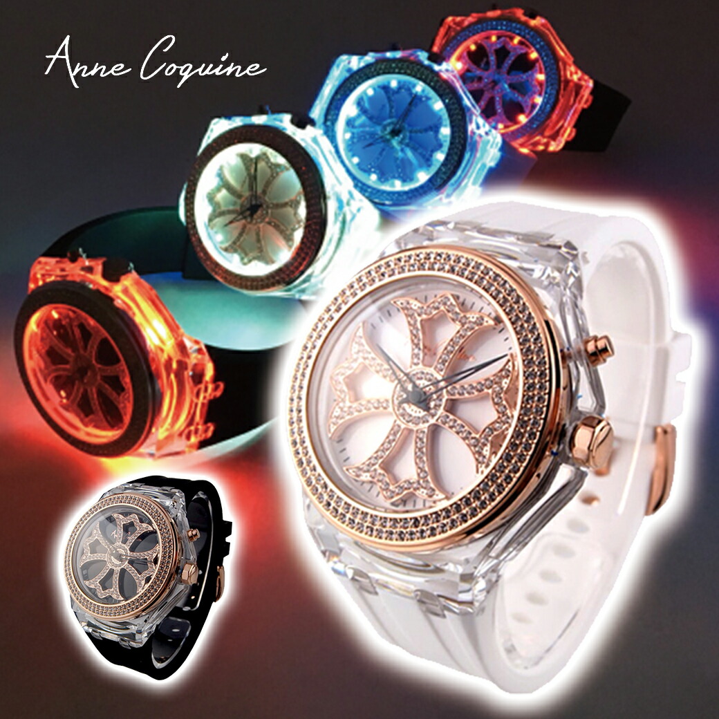 楽天市場】アンコキーヌ Anne Coquine 腕時計 メンズ 時計