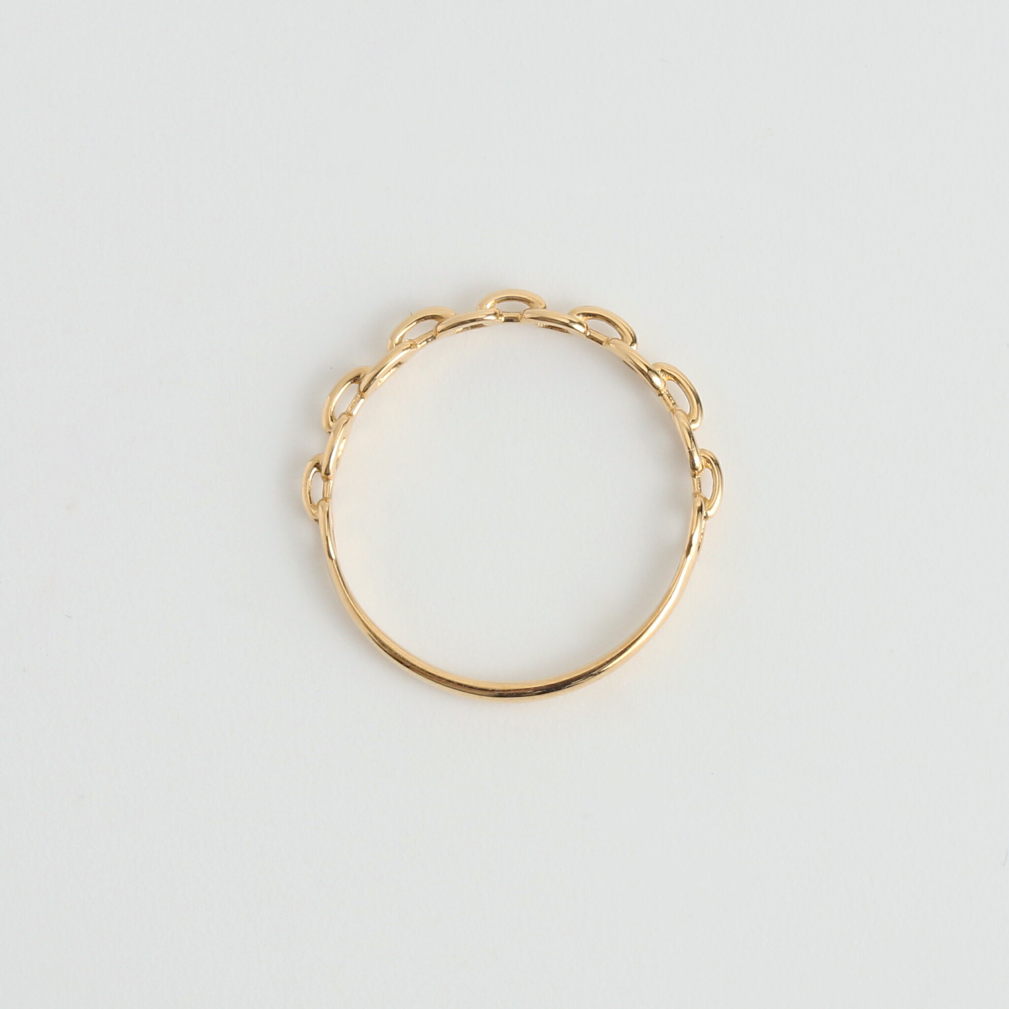 楽天市場】【Kette Ring / Oval】 K10/K18/Pt900 チェーン モチーフ 地