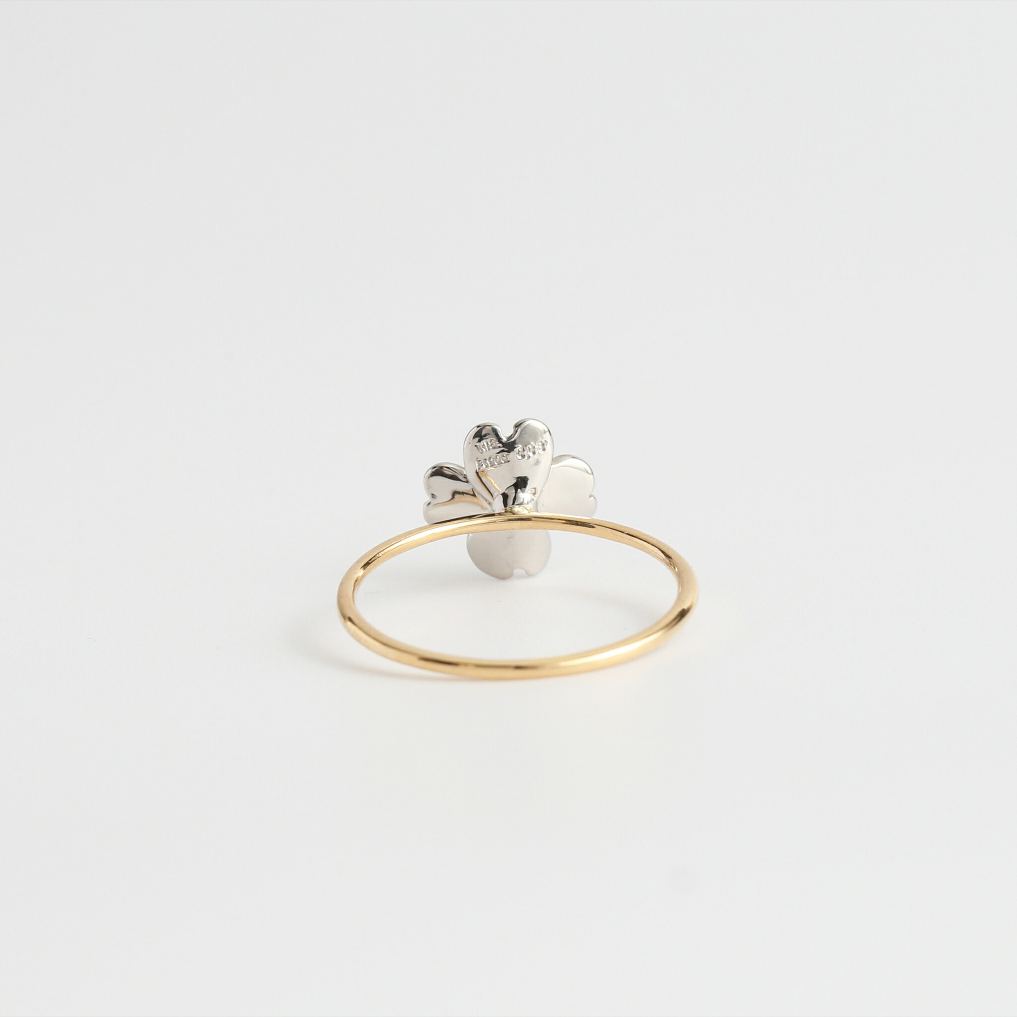 楽天市場】【Flowering / Ring】 Pt900＆K18イエローゴールド 花