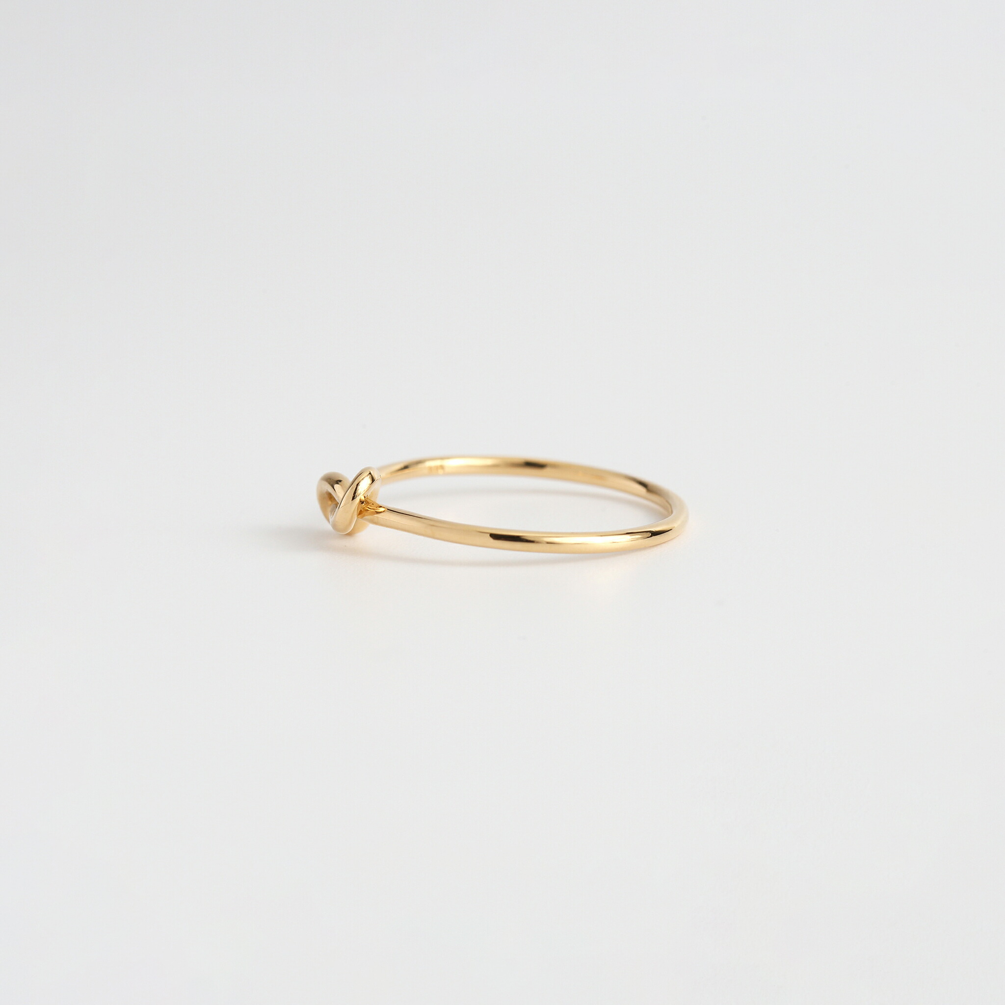 楽天市場】【Knot Ring】 K10/K18/Pt900 結び目 モチーフ 地金 リング