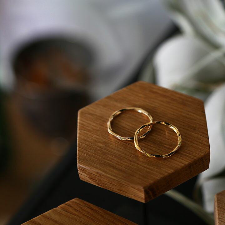 楽天市場】【Torquent Ring】 K10/K18/Pt900 ゆるい ツイスト リング