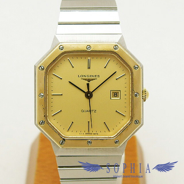 楽天市場】ロンジン オクタゴンケースウォッチ クォーツ【送料無料