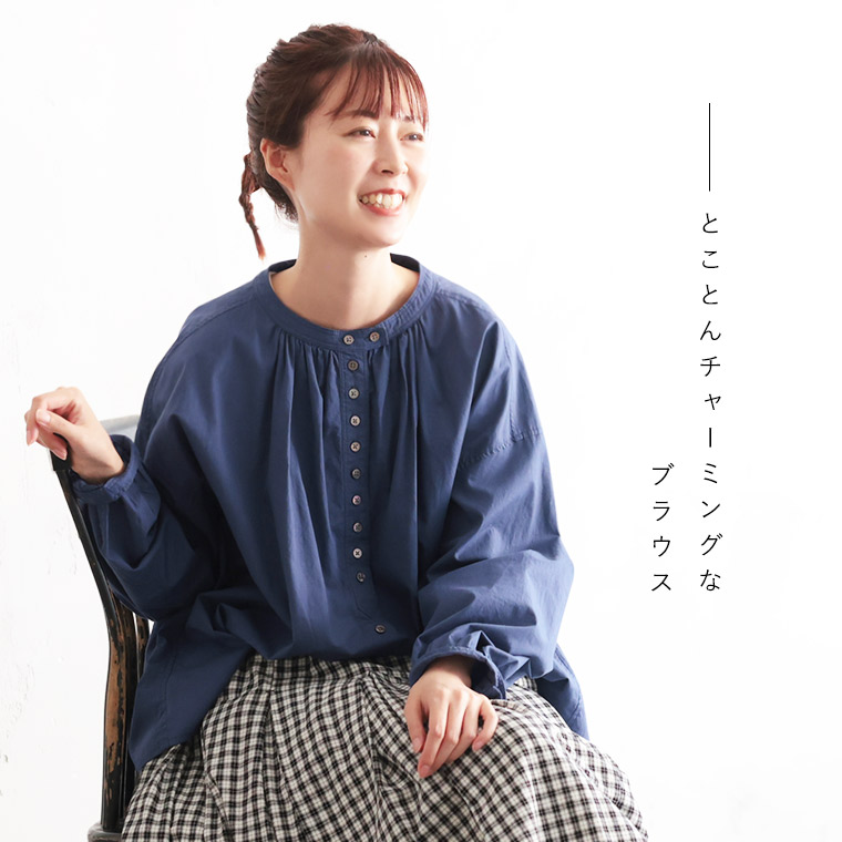 楽天市場】O.W.N とことんチャーミングなブラウス M/L/LL/3L/4L/5L