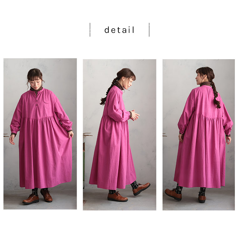 楽天市場】秋のお野菜色ワンピース M/L/LL/3L/4L/5Lサイズ レディース