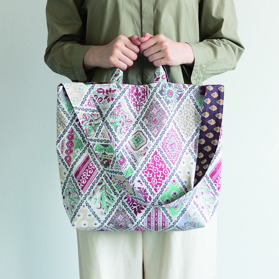 ソレイアード グラニーバッグ 横50×縦40×マチ25㎝ ソレイアード