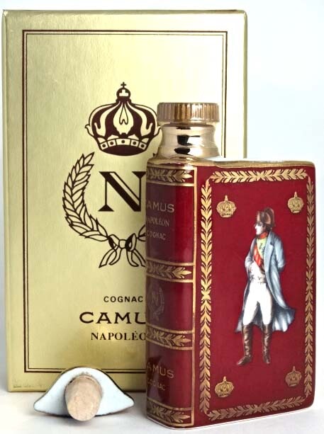楽天市場】カミュ ブック ナポレオン ミニボトル レッド 50ml 40度 箱