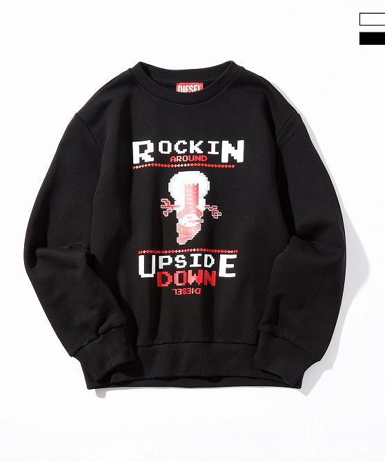 楽天市場】DIESEL ディーゼル ブランドロゴ長袖スウェットプルオーバー