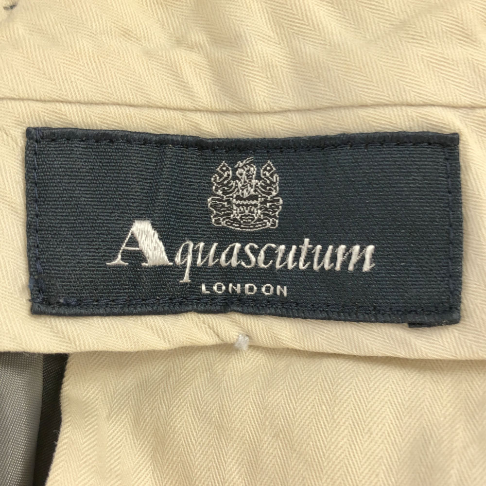 楽天市場】古着 Aquascutum アクアスキュータム 日本製 スラックス
